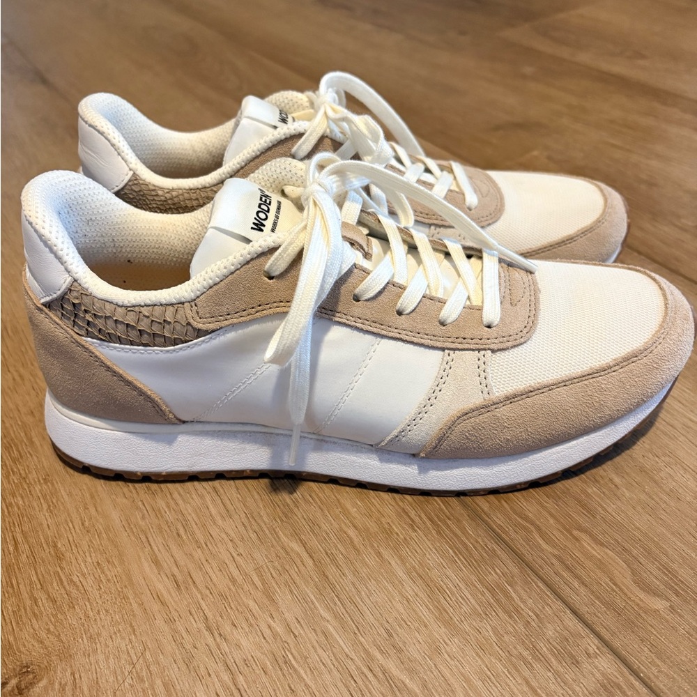 Woden Sneakers worn once size 9